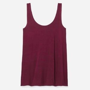 Tommy John Women's Second Skin Sleep Tank - Winetasting, size XL
